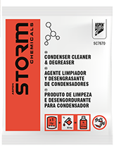Storm Chemicals SC7670 Condenser Cleaner & Degreaser Powder - 1 Ltr Sachet